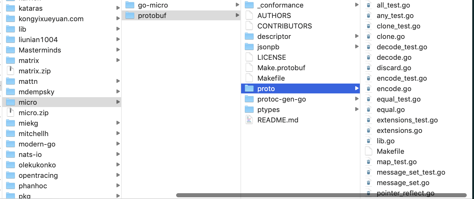 micro中的protobuf插件